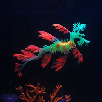 Luminous Glowing Silicone Artificial Sea Dragon Aquarium Decoration Fish Tank Decor Aquarium Submarine Ornament
Luminous Glowing Silicone Artificial Sea Dragon Aquarium Decoration Fish Tank Decor Aquarium Submarine Ornament