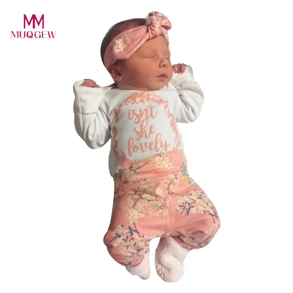 Kids Clothes Winter MUQGEW Long Sleeve Cotton Newborn Infant Baby Girls Letter Romper Tops+Floral Pants Clothes Outfits Set
Kids Clothes Winter MUQGEW Long Sleeve Cotton Newborn Infant Baby Girls Letter Romper Tops+Floral Pants Clothes Outfits Set