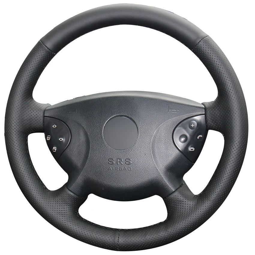 Black Natural Leather Car Steering Wheel Cover for Mercedes Benz W210 E240 E63 E320 E280 2002-2005
Black Natural Leather Car Steering Wheel Cover for Mercedes Benz W210 E240 E63 E320 E280 2002-2005