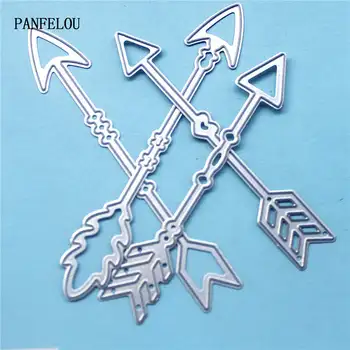 PANFELOU Metal craft arrow paper die cutting dies for Scrapbooking/DIY Christmas wedding Halloween cards
PANFELOU Metal craft arrow paper die cutting dies for Scrapbooking/DIY Christmas wedding Halloween cards