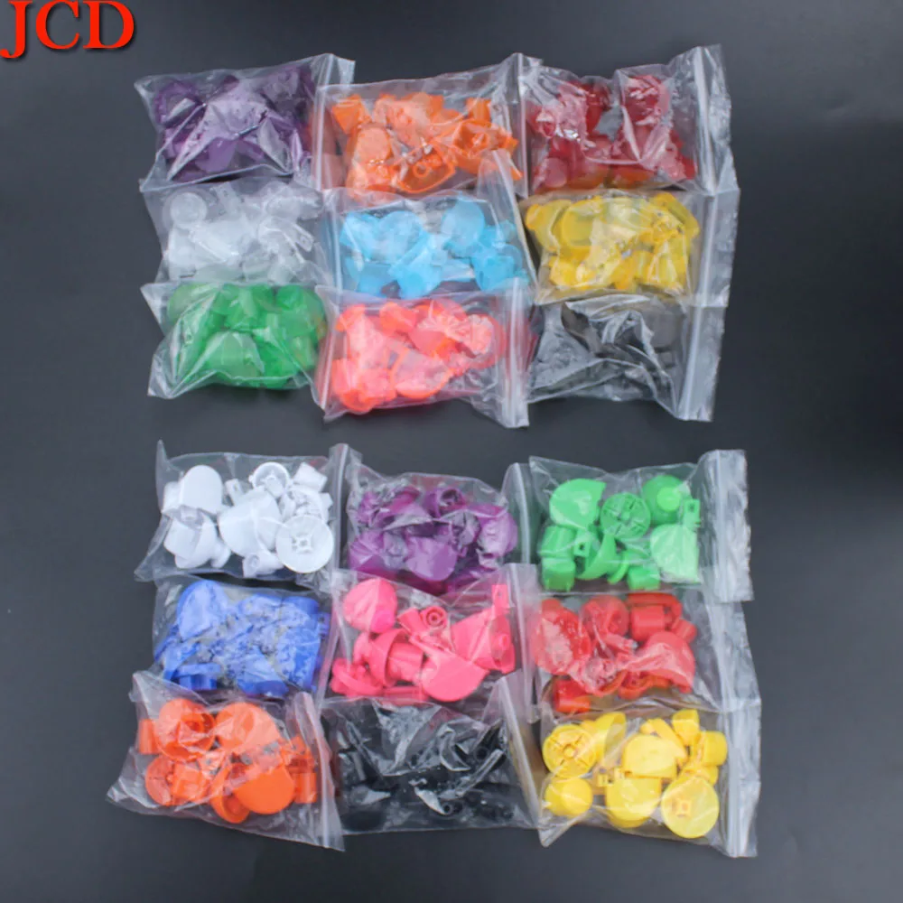 JCD 20 sets For Gamecube Controller Mod Colorful Complete button set with Thumbsticks Y X A B for NGC button set
JCD 20 sets For Gamecube Controller Mod Colorful Complete button set with Thumbsticks Y X A B for NGC button set