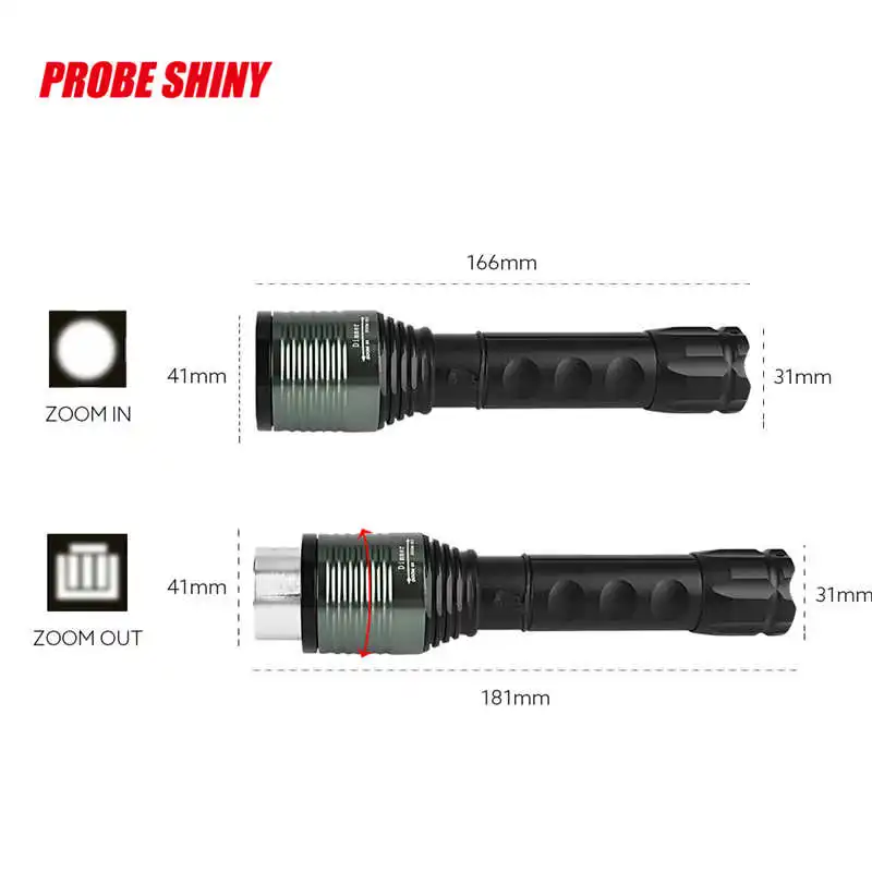 Super Bright Zoomable XML Q5 LED 18650 Flashlight Torch Zoom Lamp Light 3 Mode powerful led flashlight laser pointer #3S25 (6)