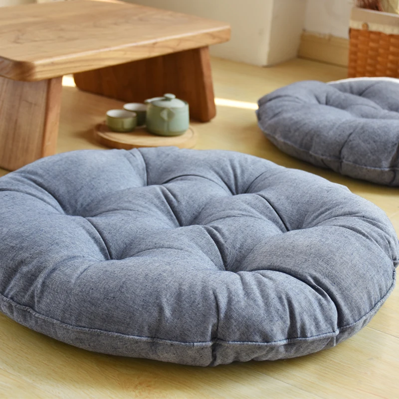 Cotton and linen literary small fresh futon sofa cushion window beautiful hip cushion meditation cushion
Cotton and linen literary small fresh futon sofa cushion window beautiful hip cushion meditation cushion