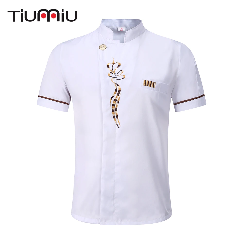 New Arrival 5 Colors Wholesale Unisex Kitchen Chef Uniform High Quality Short Sleeve Breathable Chef Jackets Bakery Food Service
New Arrival 5 Colors Wholesale Unisex Kitchen Chef Uniform High Quality Short Sleeve Breathable Chef Jackets Bakery Food Service