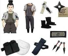 Anime Naruto Cosplay clothing- Naruto cosplay Nara Bundle Big Promotional Package Cosplay Costume Set Freeshipping
Anime Naruto Cosplay clothing- Naruto cosplay Nara Bundle Big Promotional Package Cosplay Costume Set Freeshipping