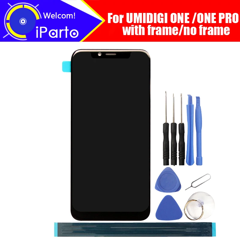 5.9 inch UMIDIGI ONE LCD Display+Touch Screen Digitizer Assembly 100% Original New LCD+Touch Digitizer for UMIDIGI ONE PRO+Tools
5.9 inch UMIDIGI ONE LCD Display+Touch Screen Digitizer Assembly 100% Original New LCD+Touch Digitizer for UMIDIGI ONE PRO+Tools