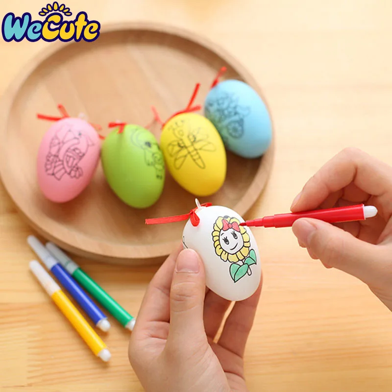 Wecute Drawing Toys Baby Tools DIY Egg Children Cartoon Painted Handmade Eggshell Children Handmade Educational Toys Kids Gifts
Wecute Drawing Toys Baby Tools DIY Egg Children Cartoon Painted Handmade Eggshell Children Handmade Educational Toys Kids Gifts