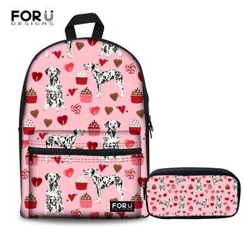 FORUDESIGNS Canvas Backpack 2 Pcs/set Women School Backpacks Schoolbag For Teenagers Girls Student Book Bag Female Satchel 2018
FORUDESIGNS Canvas Backpack 2 Pcs/set Women School Backpacks Schoolbag For Teenagers Girls Student Book Bag Female Satchel 2018