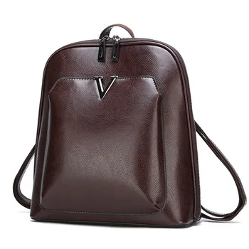 New Retro Oil Wax Leather Backpack Women Large Capacity Anti-theft Backpack Female Casual Shoulder Bag Multi-purpose Travel Bag
New Retro Oil Wax Leather Backpack Women Large Capacity Anti-theft Backpack Female Casual Shoulder Bag Multi-purpose Travel Bag