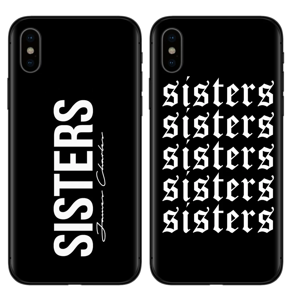 Sisters James Charles Phone Case for iPhone X XR XS Max 8 7 6s Plus 5S SE Black Silicone Cover For iPhone 7Plus Cases Phone Bags
Sisters James Charles Phone Case for iPhone X XR XS Max 8 7 6s Plus 5S SE Black Silicone Cover For iPhone 7Plus Cases Phone Bags