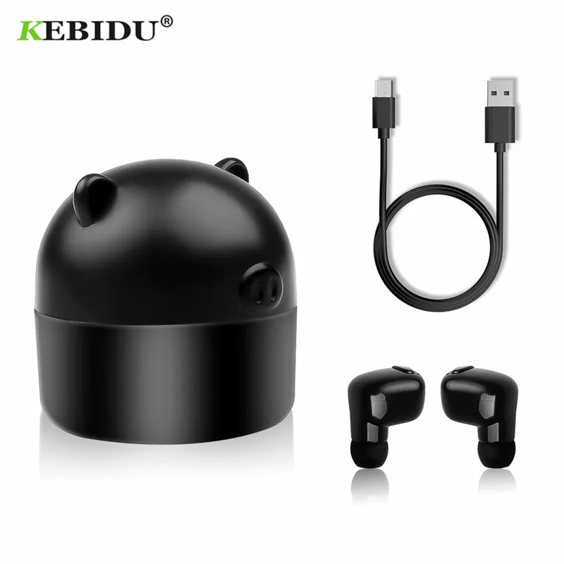 KEBIDU Stereo Bluetooth 5.0 Earphone with Mic For Girls Women True Wireless Headset Cute Pig Shape Earbuds For All Smartphones
KEBIDU Stereo Bluetooth 5.0 Earphone with Mic For Girls Women True Wireless Headset Cute Pig Shape Earbuds For All Smartphones