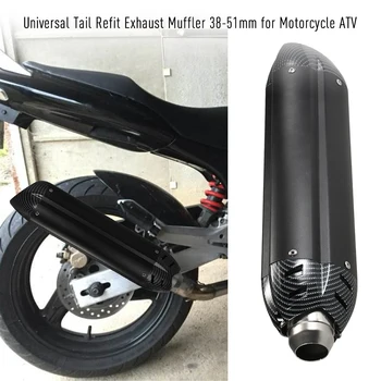 Universal High-quality Tail Refit Exhaust Muffler Elliptical 38-51mm for Motorcycle ATV Motorcycle Exhaust Muffler
Universal High-quality Tail Refit Exhaust Muffler Elliptical 38-51mm for Motorcycle ATV Motorcycle Exhaust Muffler
