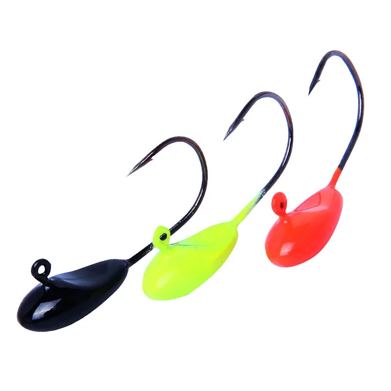 1 pcs Jig Head Hooks for fishing hook 2.2cm 1.1g jig hook lure hooks 3 colors hengelsport pescaria wedkarstwo karpervissen
1 pcs Jig Head Hooks for fishing hook 2.2cm 1.1g jig hook lure hooks 3 colors hengelsport pescaria wedkarstwo karpervissen