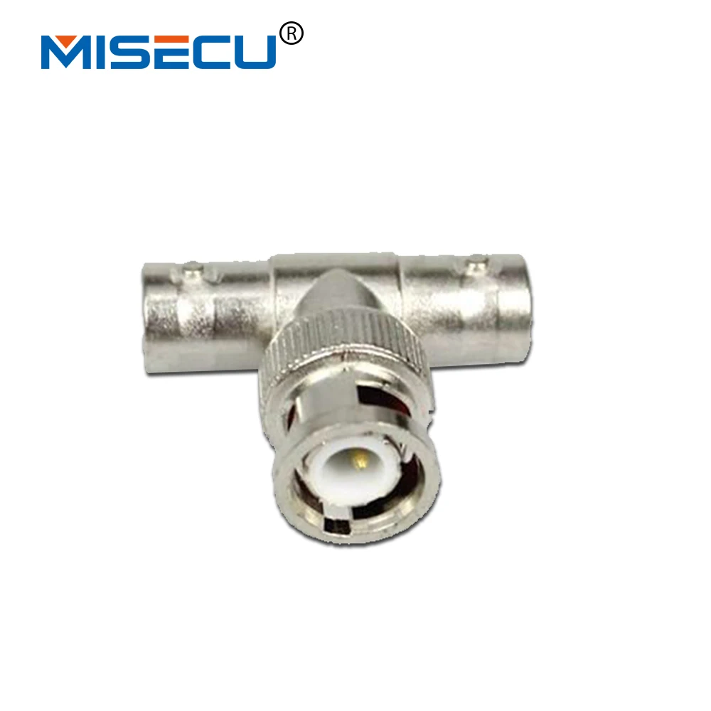 MISECU 50pcs CCTV RG59 Coaxial BNC Connector 1 Male to 2 Female Coupler Adapter Plug The Cable Connector
MISECU 50pcs CCTV RG59 Coaxial BNC Connector 1 Male to 2 Female Coupler Adapter Plug The Cable Connector