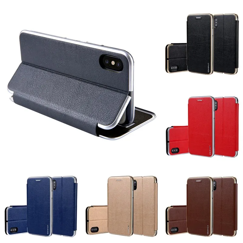 Luxury PU Leather Flip Wallet Phone Case for iPhone XR XS Max Card Slots Bracket Cover for iPhone X 10 7 8 6 6S Plus Capa Coque
Luxury PU Leather Flip Wallet Phone Case for iPhone XR XS Max Card Slots Bracket Cover for iPhone X 10 7 8 6 6S Plus Capa Coque