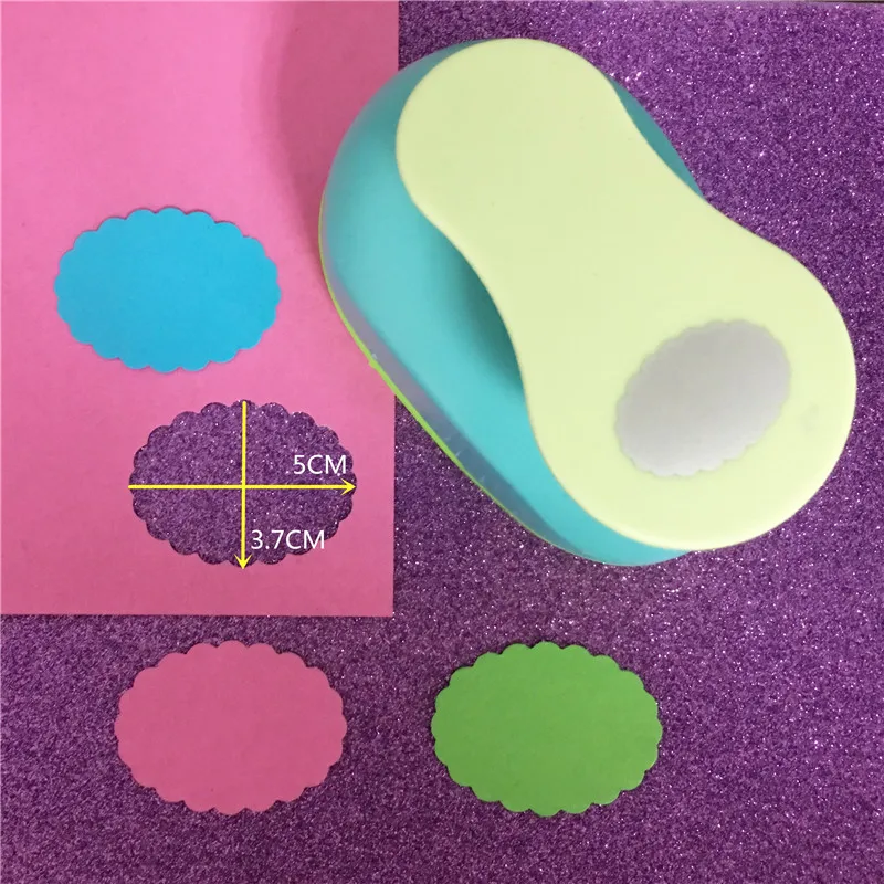 Free Ship 2"(5cm) Wave Oval EVA foam hole punch handmade card/paper puncher DIY scrapbooking Elliptical wave craft punch machine
Free Ship 2"(5cm) Wave Oval EVA foam hole punch handmade card/paper puncher DIY scrapbooking Elliptical wave craft punch machine