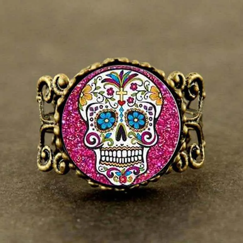 sugar skull Movie Jack Skellington Ring steampunk Jewelry Gift women mens The Nightmare Before Christmas 4 color hot
sugar skull Movie Jack Skellington Ring steampunk Jewelry Gift women mens The Nightmare Before Christmas 4 color hot