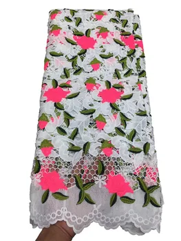 African Lace Fabric With double color water soluble Lace Fabric High Quality Nigerian Cord Lace Fabric for wedding dress
African Lace Fabric With double color water soluble Lace Fabric High Quality Nigerian Cord Lace Fabric for wedding dress