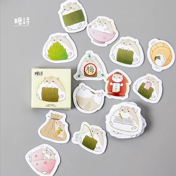 45 PCS/box New Creative Little Hamster Paper Lable Stickers Crafts And Scrapbooking Decorative Lifelog Sticker Lovely Stationery
45 PCS/box New Creative Little Hamster Paper Lable Stickers Crafts And Scrapbooking Decorative Lifelog Sticker Lovely Stationery