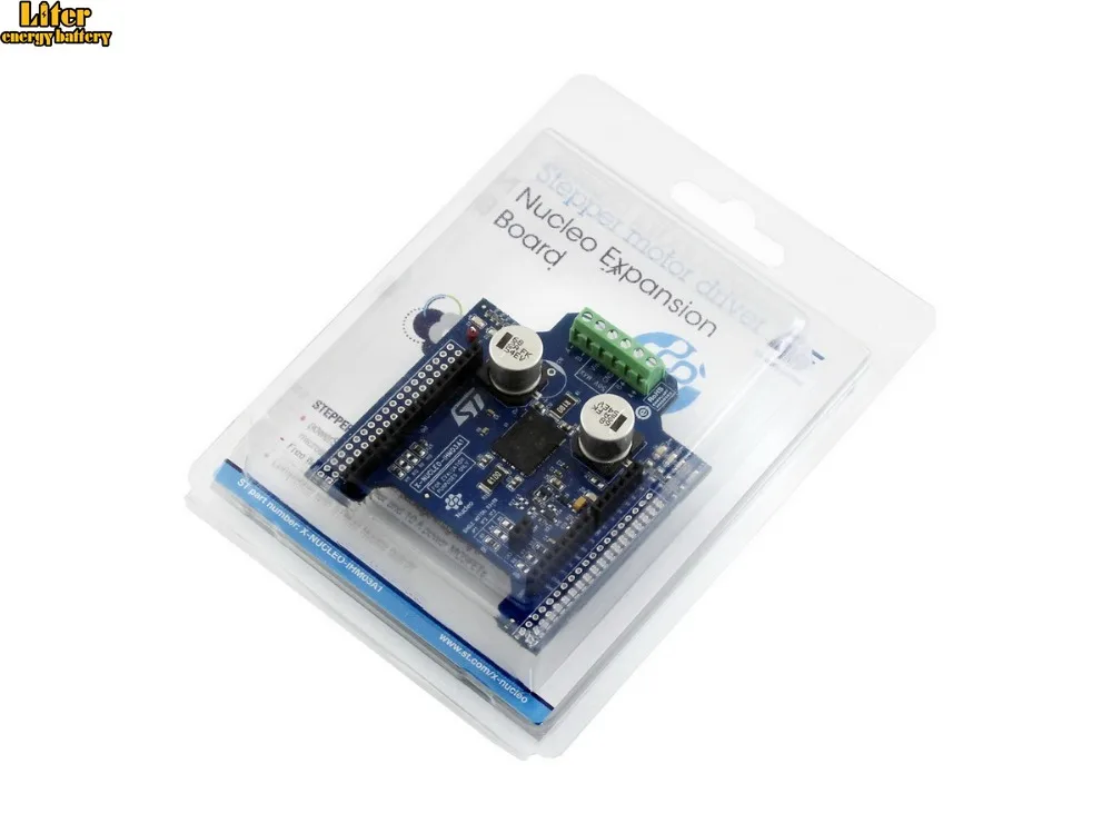 Original STM32 Nucleo Board X-NUCLEO-IHM03A1 High Power Stepper Motor Driver Expansion Board Based Power STEP01
Original STM32 Nucleo Board X-NUCLEO-IHM03A1 High Power Stepper Motor Driver Expansion Board Based Power STEP01