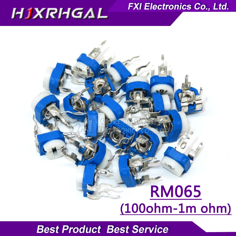 500pcs RM065 RM-065 100 200 500 1K 2K 5K 10K 20K 50K 100K 200K 500K 1M ohm Trimpot Trimmer Potentiometer variable resistor
500pcs RM065 RM-065 100 200 500 1K 2K 5K 10K 20K 50K 100K 200K 500K 1M ohm Trimpot Trimmer Potentiometer variable resistor