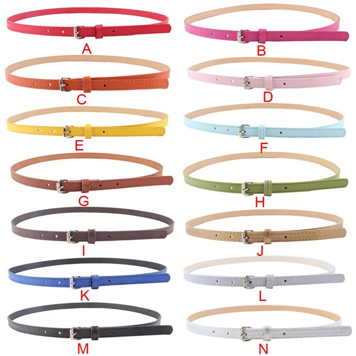 

High quality Woman Girl Candy Colours Strap PU Leather Belt Waistband For Dress Shirt cintos para as mulheres bayan kemer cinto