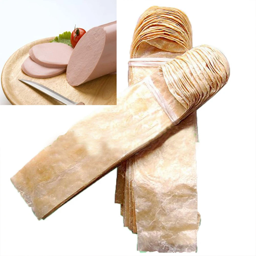 10pcs/Lot Casings for Sausage,Each9.8*50cm Hot Dog Tube Casing for Sausage Meat Cooking,Sausage Packaging Tools Inedible Casings
10pcs/Lot Casings for Sausage,Each9.8*50cm Hot Dog Tube Casing for Sausage Meat Cooking,Sausage Packaging Tools Inedible Casings