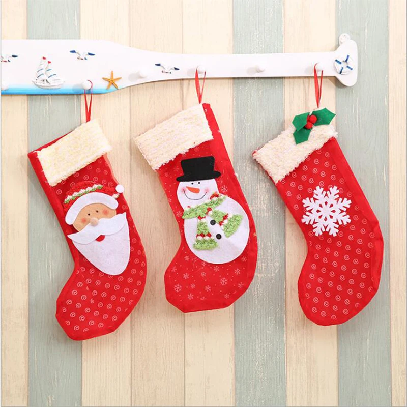 3pcs/lot New Christmas Socks Santa Cute Ornaments for Festival Party Xmas Tree Hanging Decoration
3pcs/lot New Christmas Socks Santa Cute Ornaments for Festival Party Xmas Tree Hanging Decoration