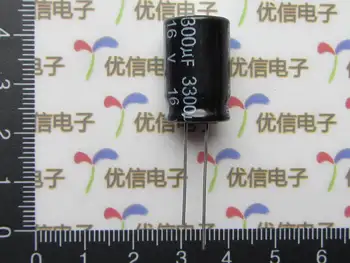 Free shipping high-quality 16v 3300uf electrolytic capacitor / Aluminum Capacitor 3300UF 16V / Volume 13 * 21MM
Free shipping high-quality 16v 3300uf electrolytic capacitor / Aluminum Capacitor 3300UF 16V / Volume 13 * 21MM