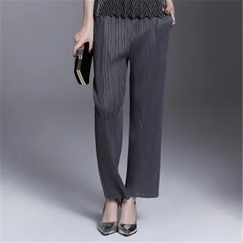 Miyake folds straight casual trousers loose pleated light blue large size wild ladies wide leg pants straight legs straight
Miyake folds straight casual trousers loose pleated light blue large size wild ladies wide leg pants straight legs straight