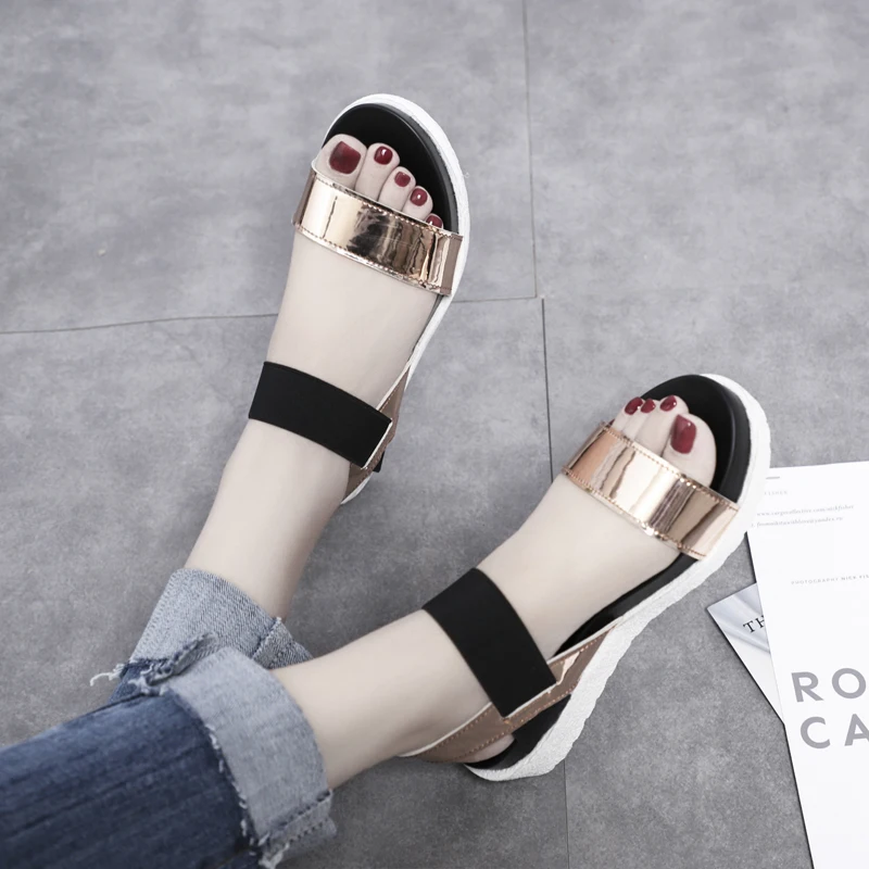 Bomlight New Summer Shoes Women Gladiator Sandals Women Shoes Slip On Open Toe Wedges Platform Sandals Flip Flops Sandalias 40
Bomlight New Summer Shoes Women Gladiator Sandals Women Shoes Slip On Open Toe Wedges Platform Sandals Flip Flops Sandalias 40