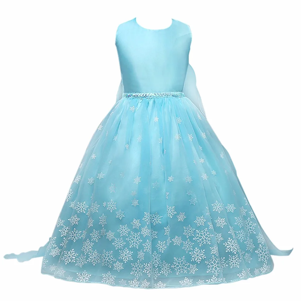 Chiffon Dress, Girls Sleeveless Snowflakes Pattern Princess Style Fancy Party Elsa Dress
Chiffon Dress, Girls Sleeveless Snowflakes Pattern Princess Style Fancy Party Elsa Dress