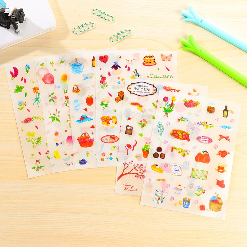 6 Pcs / Pack Happy Life Diary Decorative Stickers Transparent Pet New Phone Stickers Diary Stickers Scrapbook-paper
6 Pcs / Pack Happy Life Diary Decorative Stickers Transparent Pet New Phone Stickers Diary Stickers Scrapbook-paper