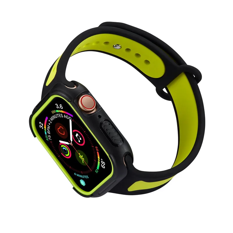 Sport style watch case for Apple watch series 4 watch shell protecive cover (29)