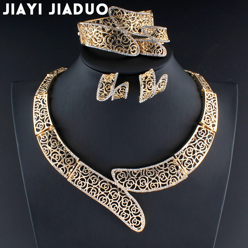 jiayijiaduo Exquisite Dubai Jewelry Set Luxury Gold Color Big Nigerian Wedding African Beads Jewelry Set Costume Design jewelry
jiayijiaduo Exquisite Dubai Jewelry Set Luxury Gold Color Big Nigerian Wedding African Beads Jewelry Set Costume Design jewelry