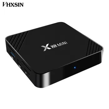 VHXSIN 20 PCS/LOT x88 mini Android 9.0 TV Box 2G 16G Rockchip RK3318 Smart TV BOX
VHXSIN 20 PCS/LOT x88 mini Android 9.0 TV Box 2G 16G Rockchip RK3318 Smart TV BOX