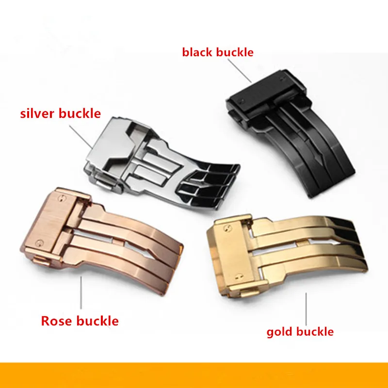 Black Stainless steel watchband butterfly buckle for Hublot strap for big bang belt fusion watch band 18mm 20mm 22mm 24mm tools
Black Stainless steel watchband butterfly buckle for Hublot strap for big bang belt fusion watch band 18mm 20mm 22mm 24mm tools