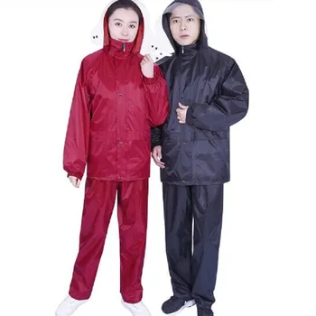 Waterproof Raincoat Women/Men Jacket rain Pants Set Impermeable Rain Coat motorcycle Rainwear Reflective Tape Design Rainsuit
Waterproof Raincoat Women/Men Jacket rain Pants Set Impermeable Rain Coat motorcycle Rainwear Reflective Tape Design Rainsuit
