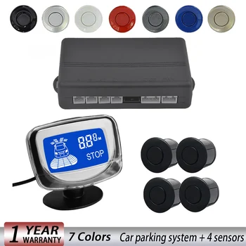 Omnibearing Vehicle Parking Assistance System Digital LCD Display Car Reverse Front Rear View Radar System Kit Sound with
Omnibearing Vehicle Parking Assistance System Digital LCD Display Car Reverse Front Rear View Radar System Kit Sound with