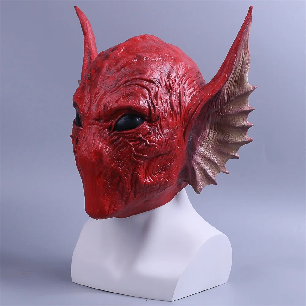 Маска Guardians of the Galaxy Vol. 2 Krugarr LEM serpentine alien латексные маскарадные маски с полной