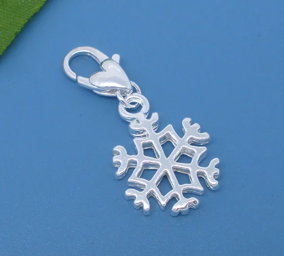 Doreen Box Lovely 10 Christmas Snowflake Clip On Charm Fit Chain Bracelet (B07000)
Doreen Box Lovely 10 Christmas Snowflake Clip On Charm Fit Chain Bracelet (B07000)