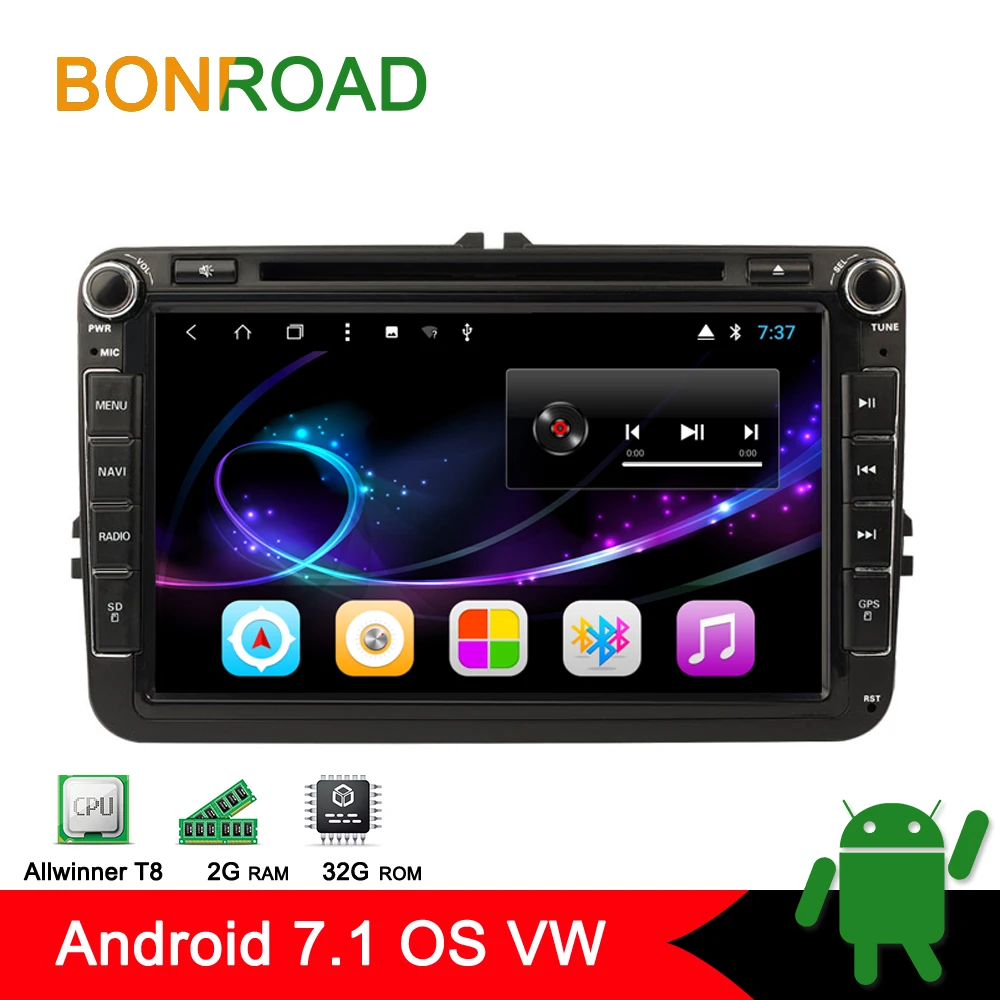 BONROAD 2DIn Android 7.1.2 Car Multimedia Player For Volkswagen GOLF POLO PASSAT Boro EOS TOURAN Car Player Navigation Radio
BONROAD 2DIn Android 7.1.2 Car Multimedia Player For Volkswagen GOLF POLO PASSAT Boro EOS TOURAN Car Player Navigation Radio