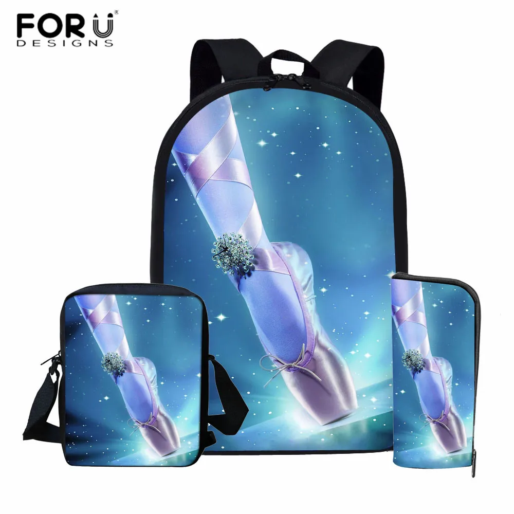 FORUDESIGNS Ballet Shoe Print Backpack for Girls Pretty School Bag Primary Student Rucksack Kids Girls Dancer Bagpack Sets
FORUDESIGNS Ballet Shoe Print Backpack for Girls Pretty School Bag Primary Student Rucksack Kids Girls Dancer Bagpack Sets