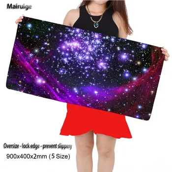 Mairuige Shop Large Game Space Mouse Pad Locking Edge Computer Mousepad Rubber Mouse Keyboard Mat for CS Dota 2 League of Legend
Mairuige Shop Large Game Space Mouse Pad Locking Edge Computer Mousepad Rubber Mouse Keyboard Mat for CS Dota 2 League of Legend