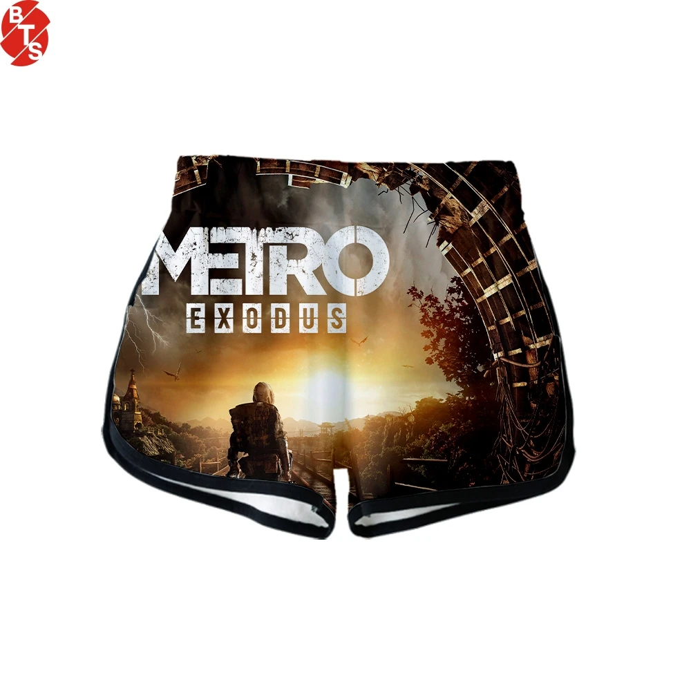 Женские шорты с 3D-принтом Metro Exodus, модные женские шорты, лидер продаж 2019, повседневная одежда для девушек, подходит для лета
Женские шорты с 3D-принтом Metro Exodus, модные женские шорты, лидер продаж 2019, повседневная одежда для девушек, подходит для лета