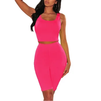 2Pcs Womens Sleeveless Solid Workout Tank Tops High Waist Short Pants Outfit Suit Tracksuit 4 Colors Casual Clothes for Ladies
2Pcs Womens Sleeveless Solid Workout Tank Tops High Waist Short Pants Outfit Suit Tracksuit 4 Colors Casual Clothes for Ladies