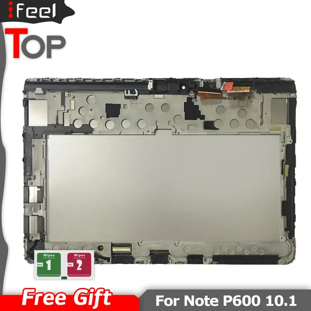 100% протестированный ЖК дисплей для Samsung Galaxy Note 10 1 SM P600 P605 + цифровой