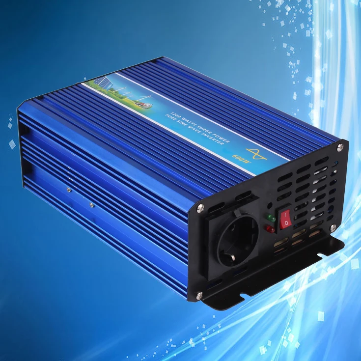 600W Off Grid Pure Sine Wave Power Inverter, DC12V/DC24V to AC100V/110V/220V, Used for Wind and Solar Power System
600W Off Grid Pure Sine Wave Power Inverter, DC12V/DC24V to AC100V/110V/220V, Used for Wind and Solar Power System