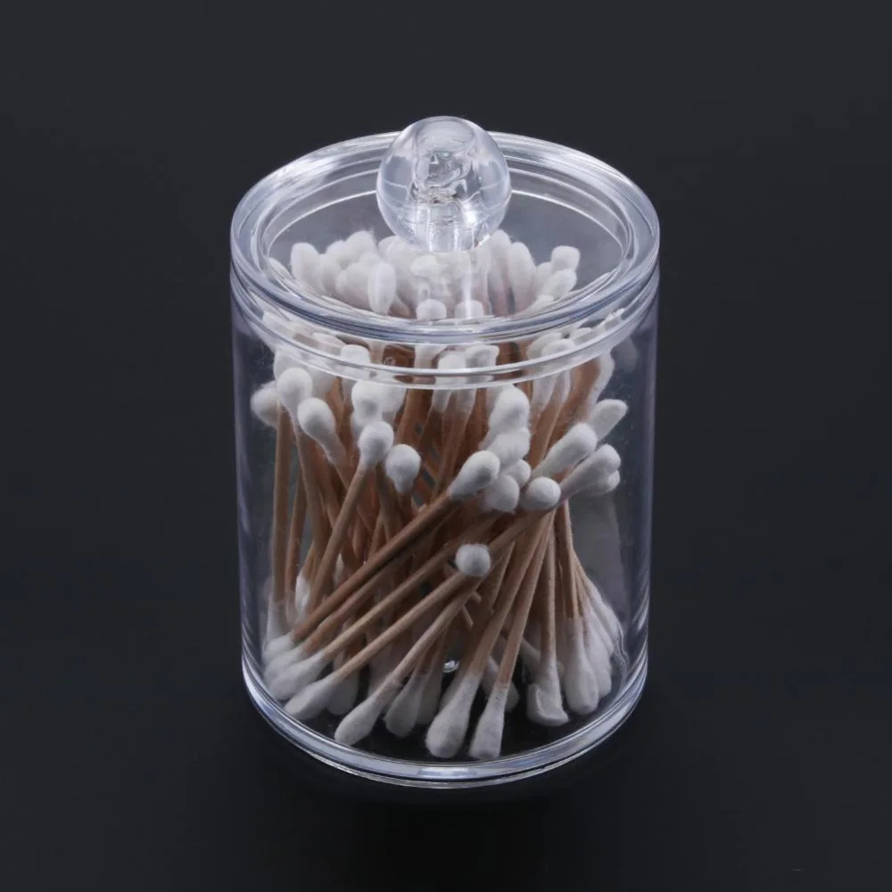 Acrylic Clear Cotton Swab Organizer Box Dexterity Portable Round Container Storage Case For Home Hotel Office Hot sales
Acrylic Clear Cotton Swab Organizer Box Dexterity Portable Round Container Storage Case For Home Hotel Office Hot sales