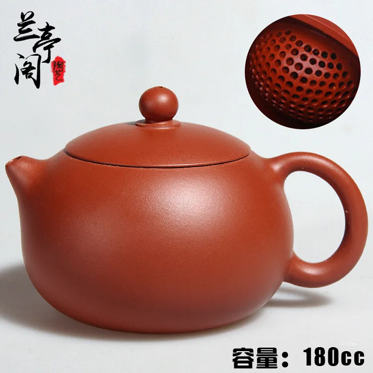 

hot Authentic Yixing Zisha masters handmade teapot ore Zhu mud ball hole Shih Kung Fu tea pot Shipiao 029